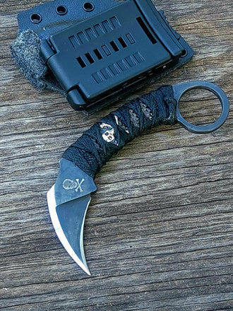 Angel Fire Mini Fu Paracord Karambit - Image 5