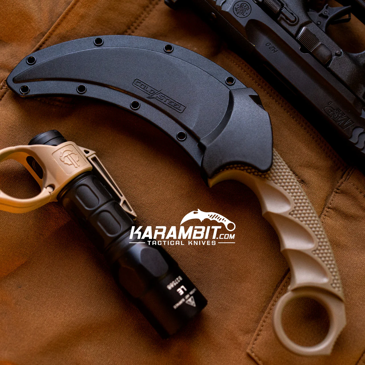 Cold Steel Dark Earth Tiger Karambit - Image 3