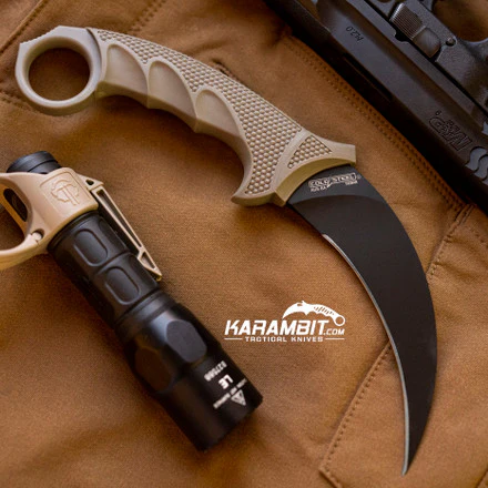 Cold Steel Dark Earth Tiger Karambit - Image 4