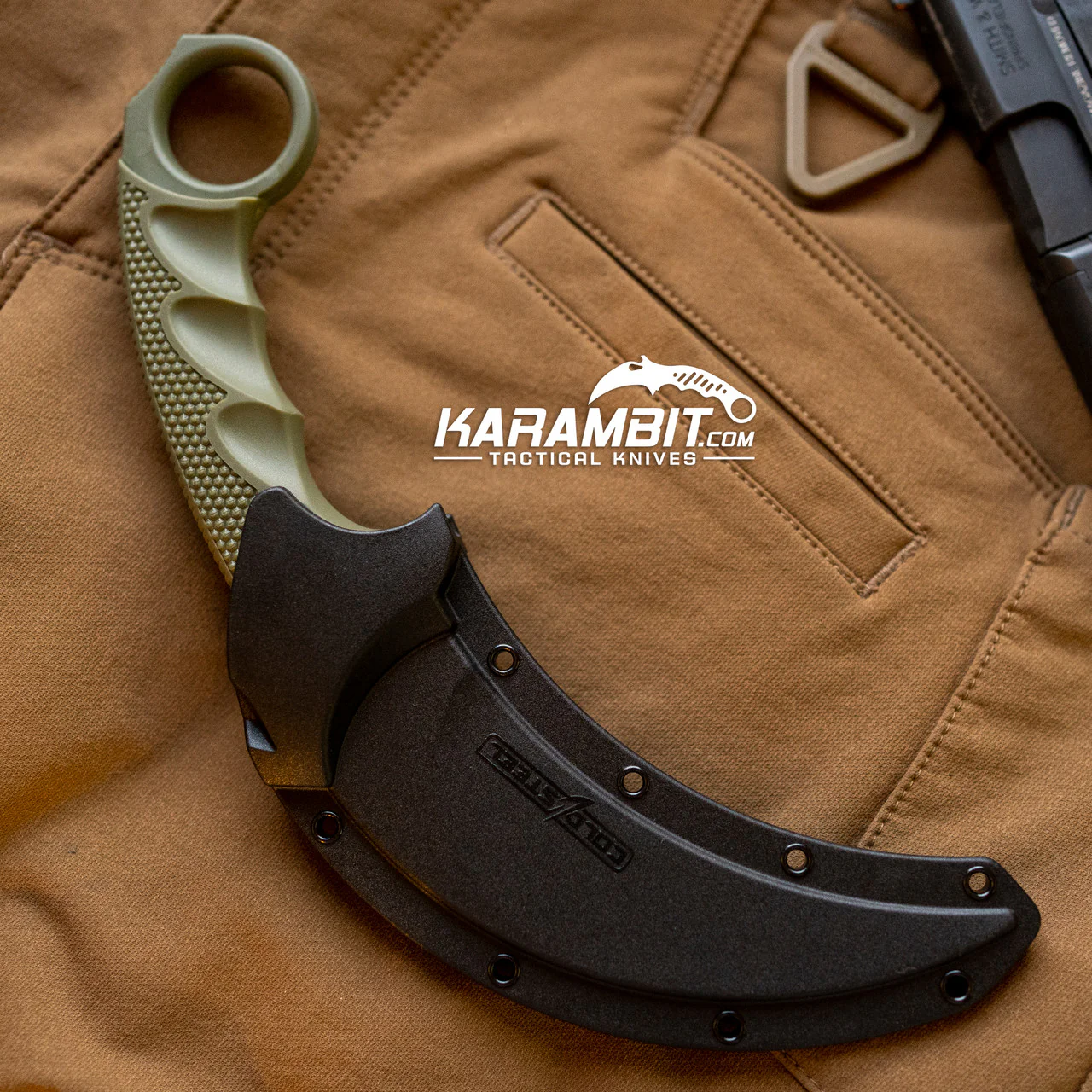 Cold Steel OD Green Tiger Karambit - Image 3