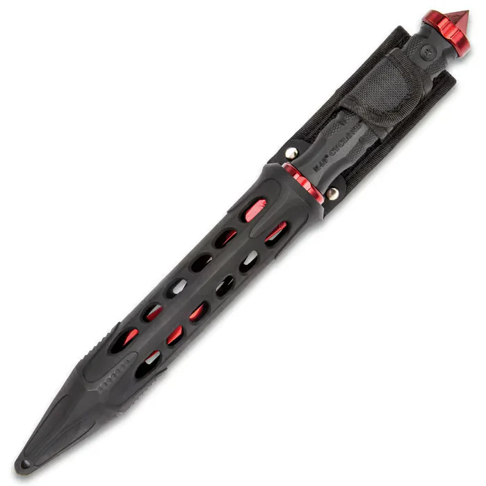 United Cutlery M48 Red Cyclone Twisted Fixed Blade 8.00" in - Image 3