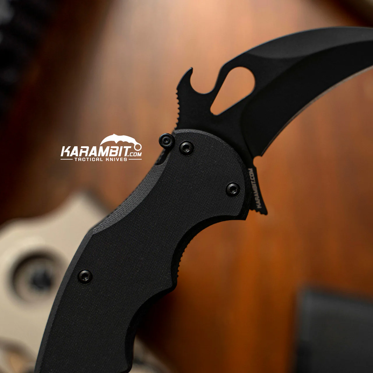 Karambit.com Fox 599 EVO Black G10 Folding Karambit - LAWKS - Image 3