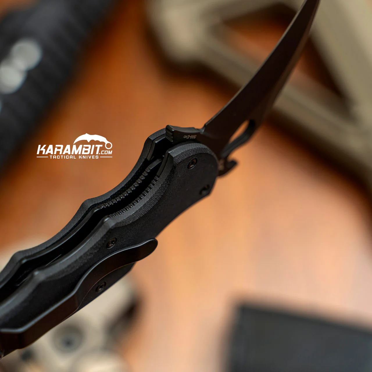 Karambit.com Fox 599 EVO Black G10 Folding Karambit - LAWKS - Image 4