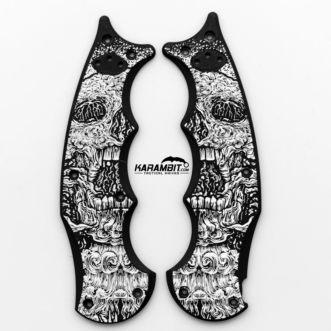 Fox EVO Karambit Handle Set - Death Cloud