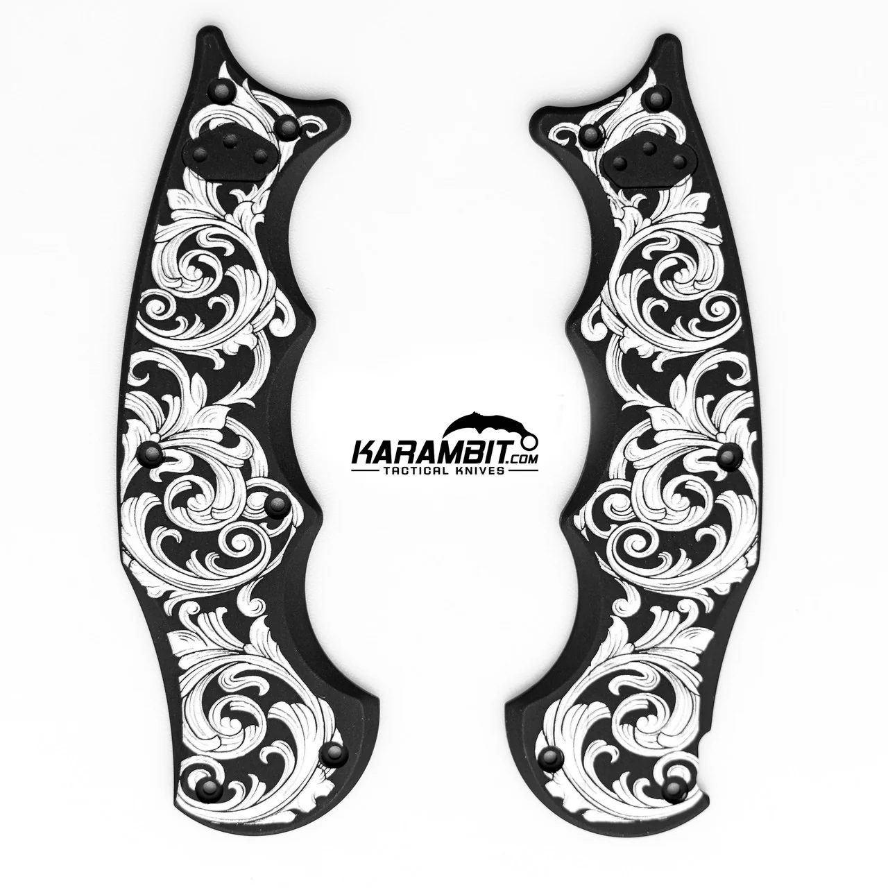Karambit.com Fox EVO Karambit Handle Set - Acanthus Leaves
