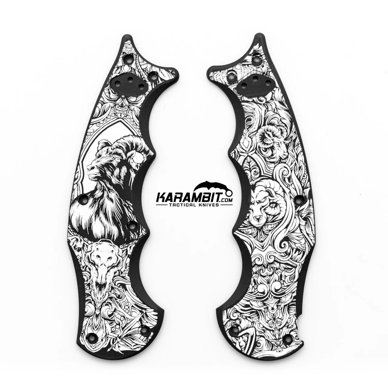 Karambit.com Fox EVO Karambit Handle Set - Aries The Ram