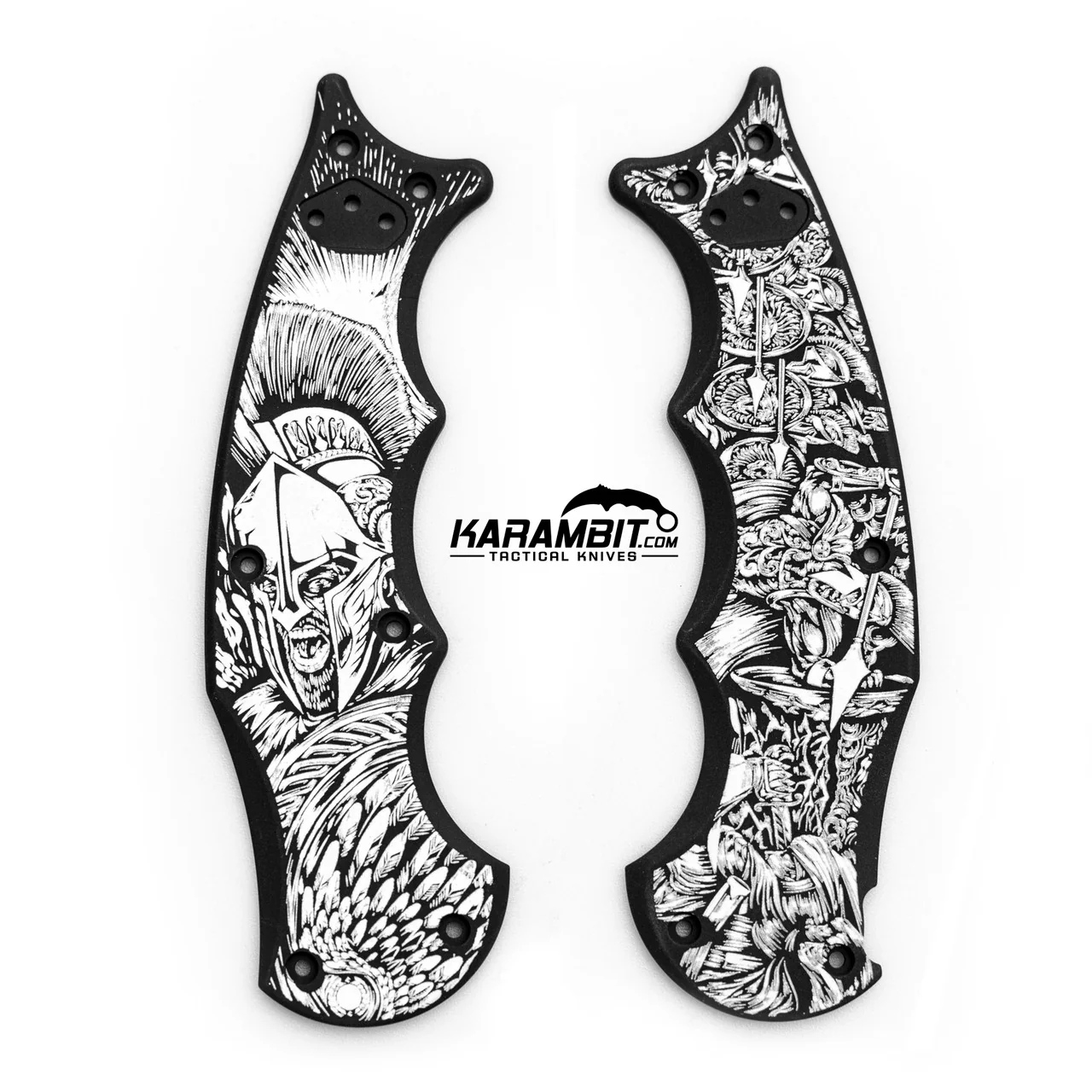 Karambit.com Fox EVO Karambit Handle Set - The Spartan