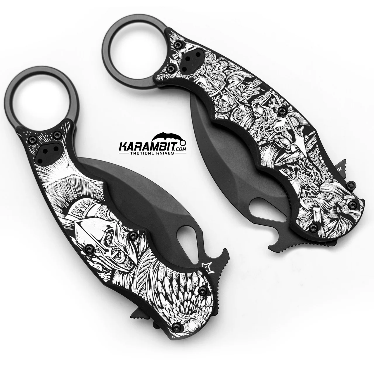 Karambit.com Fox EVO Karambit Handle Set - The Spartan - Image 2