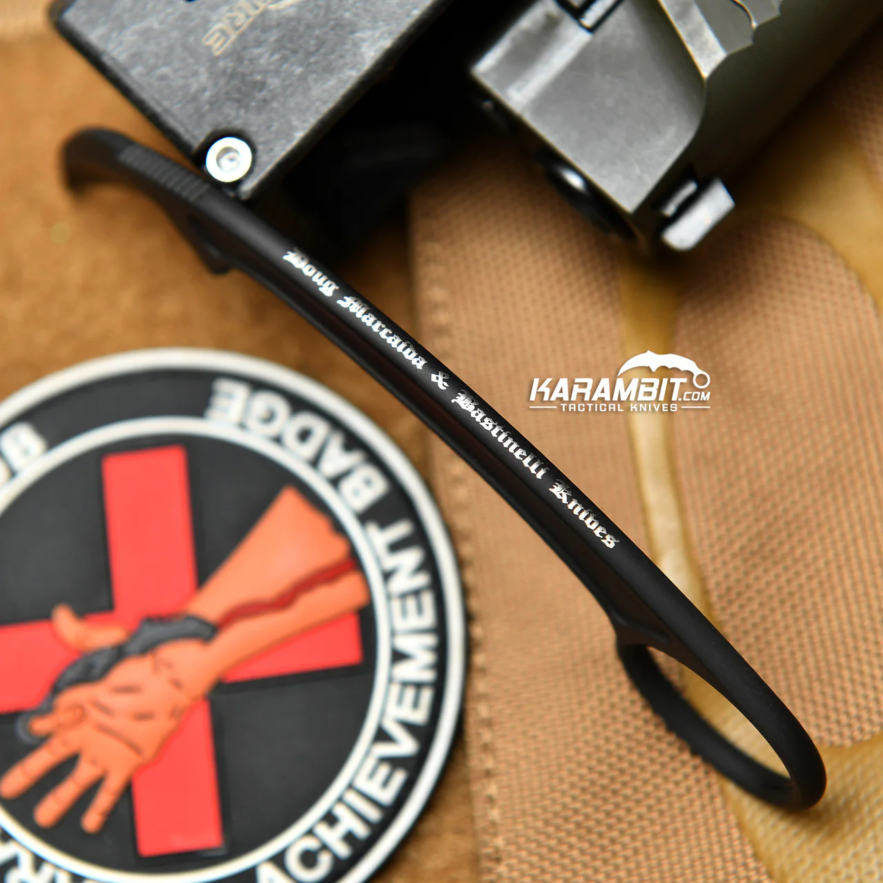 Bastinelli Pika Black Fixed Karambit - Image 6