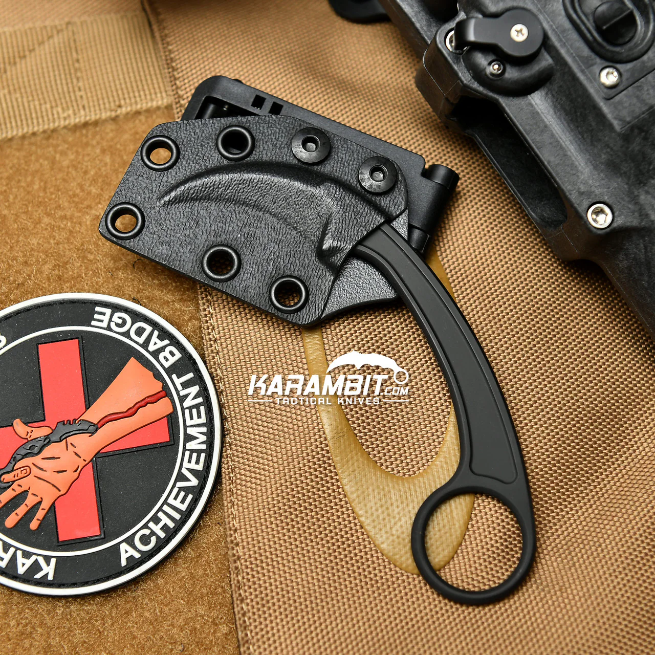 Bastinelli Pika Black Fixed Karambit - Image 7