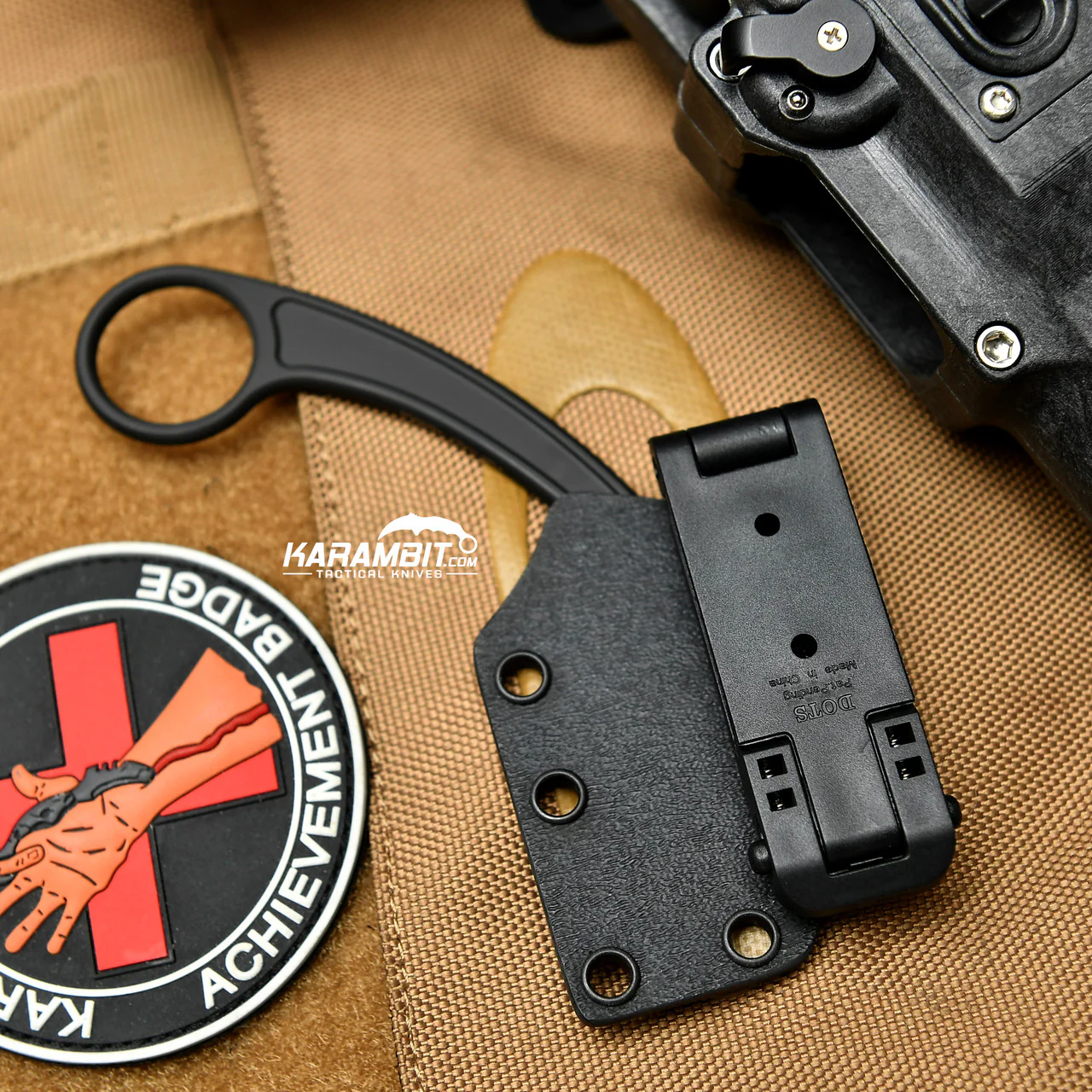 Bastinelli Pika Black Fixed Karambit - Image 8