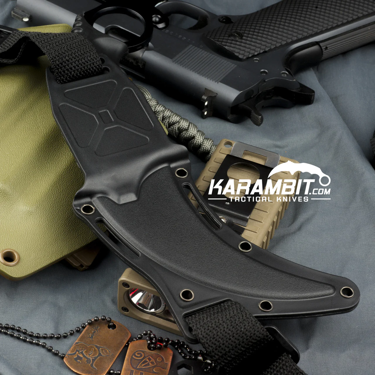 Honshu Black Karambit w/Shoulder Harness - Image 6