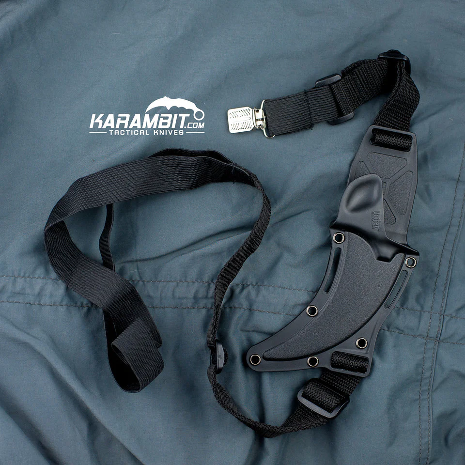 Honshu Black Karambit w/Shoulder Harness - Image 8