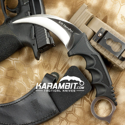 Honshu Silver Karambit w/Boot Sheath - Image 8