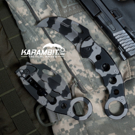 Smith & Wesson Extreme Ops Urban Titanium Camo Karambit - Image 10