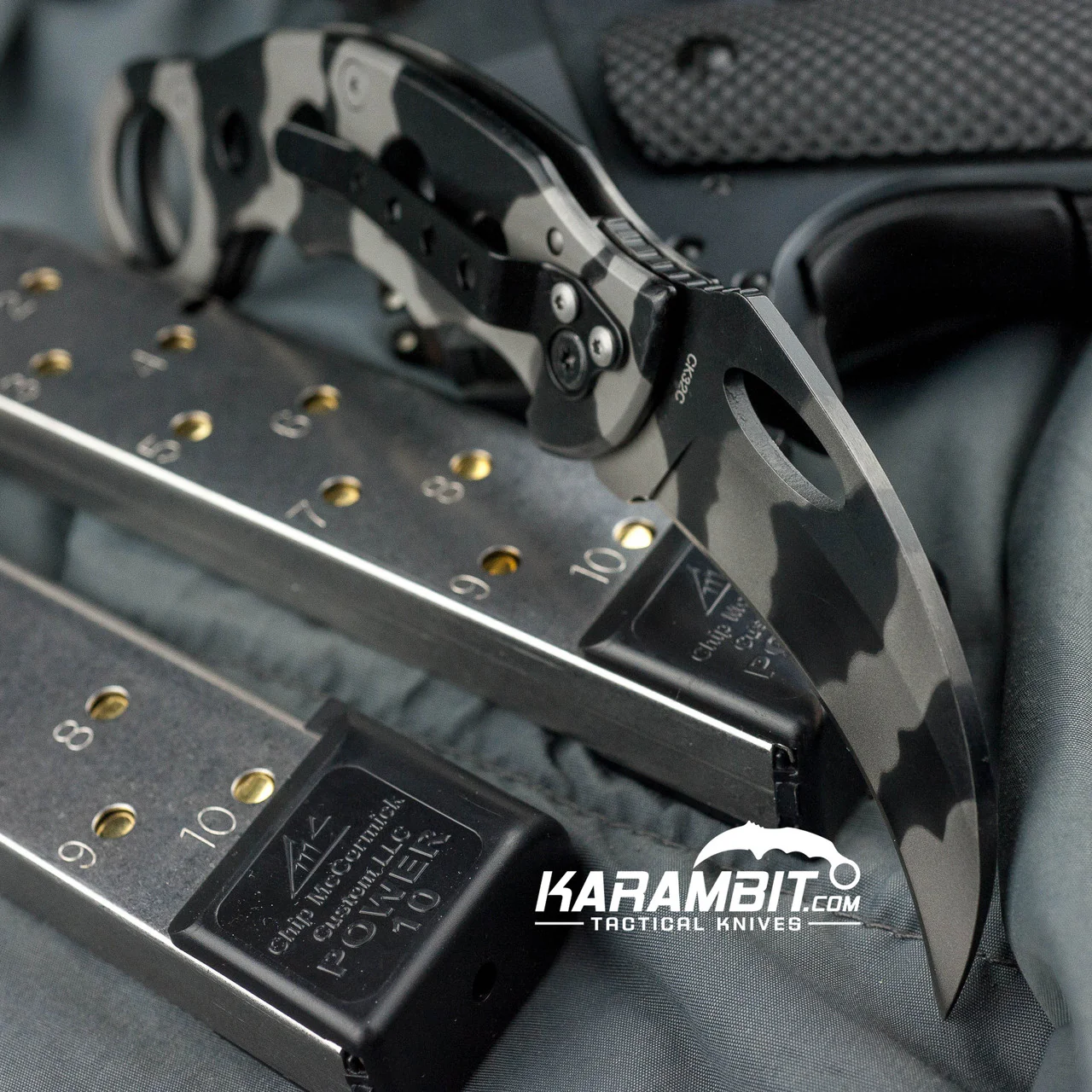 Smith & Wesson Extreme Ops Urban Titanium Camo Karambit - Image 5