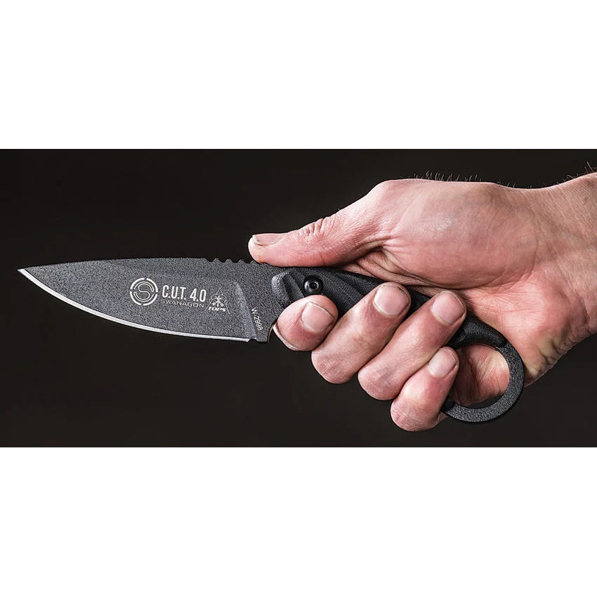TOPS C.U.T. 4.0 Fixed Karambit Blackout Edition - Image 3