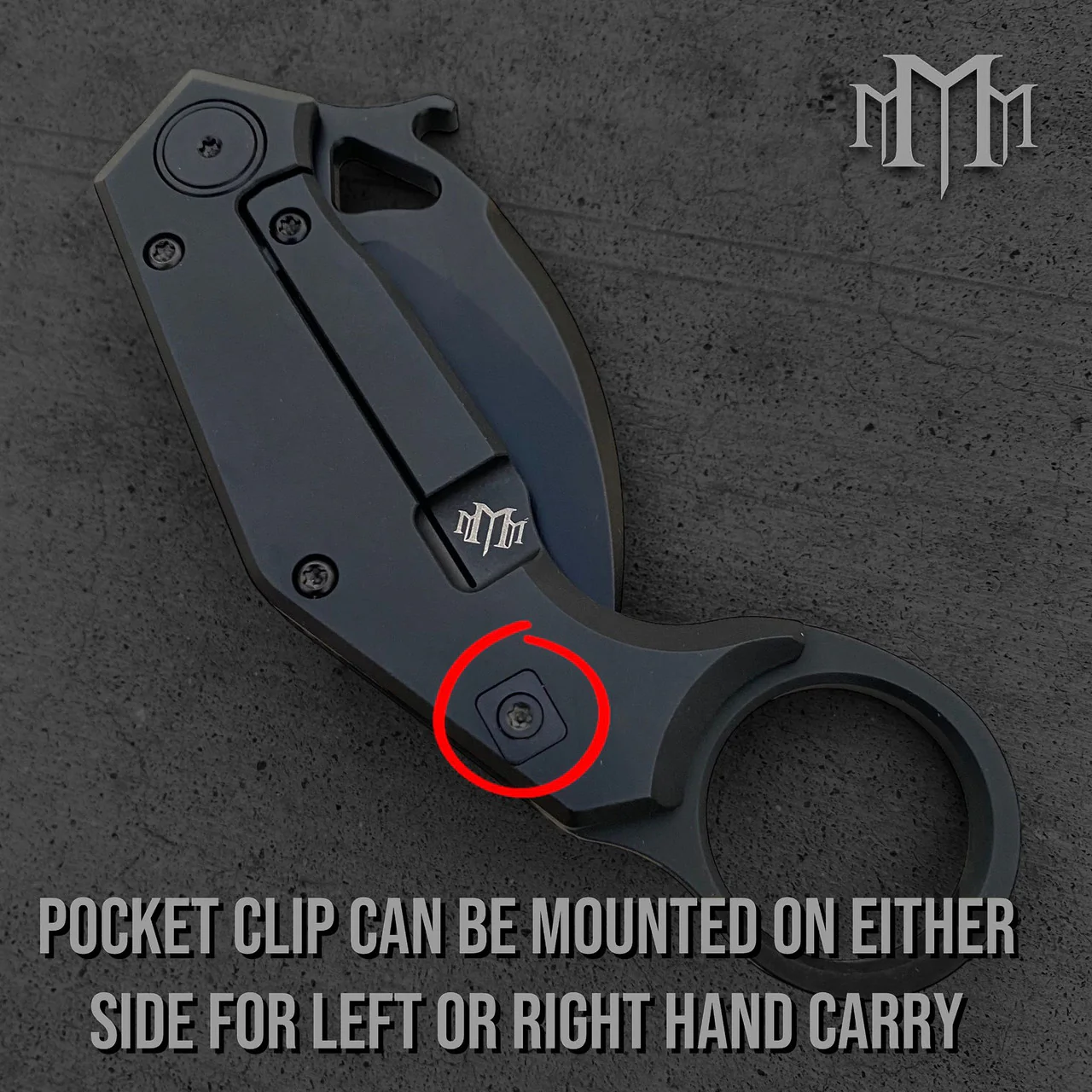UDT Knives M390 Carbon Fiber Folding Karambit - Image 3