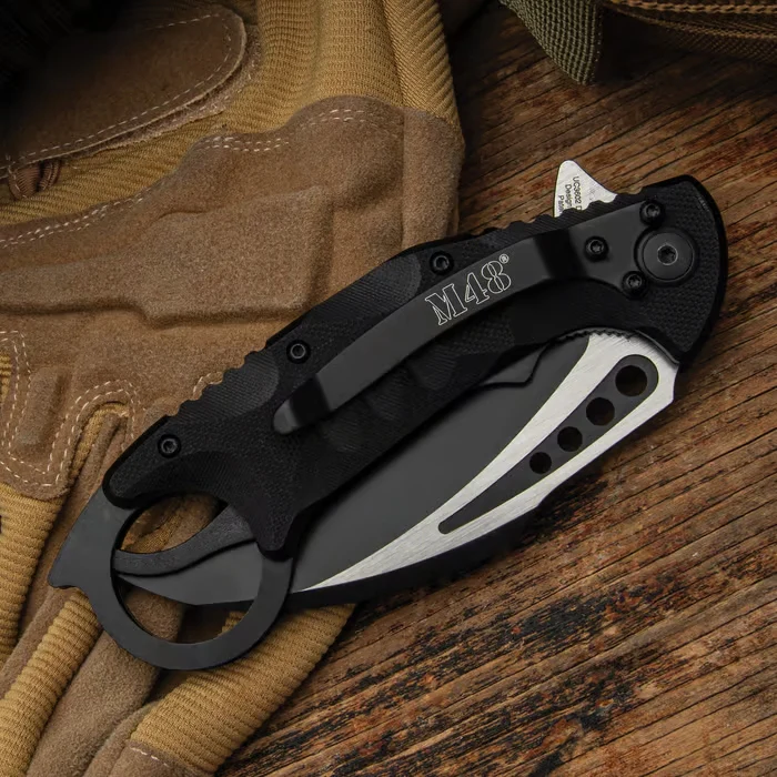 M48 Steel Titan D2 Folding Karambit - Image 2